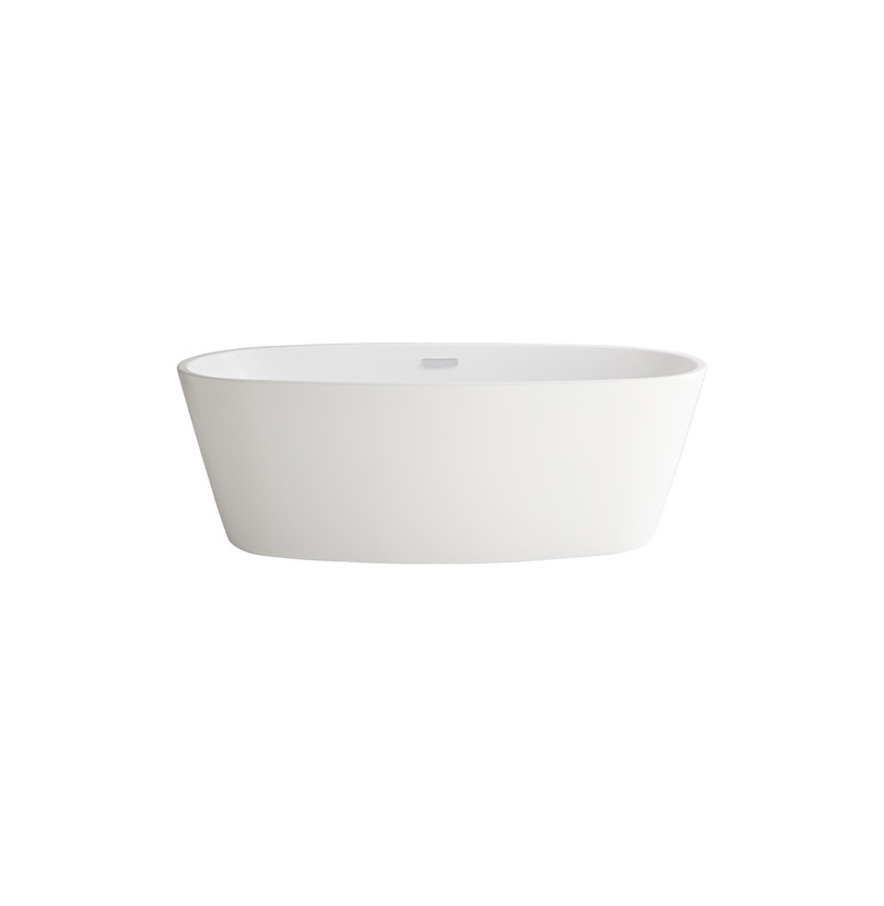 American Standard 2765 034 020 Coastal Serin Oval Freestanding Tub